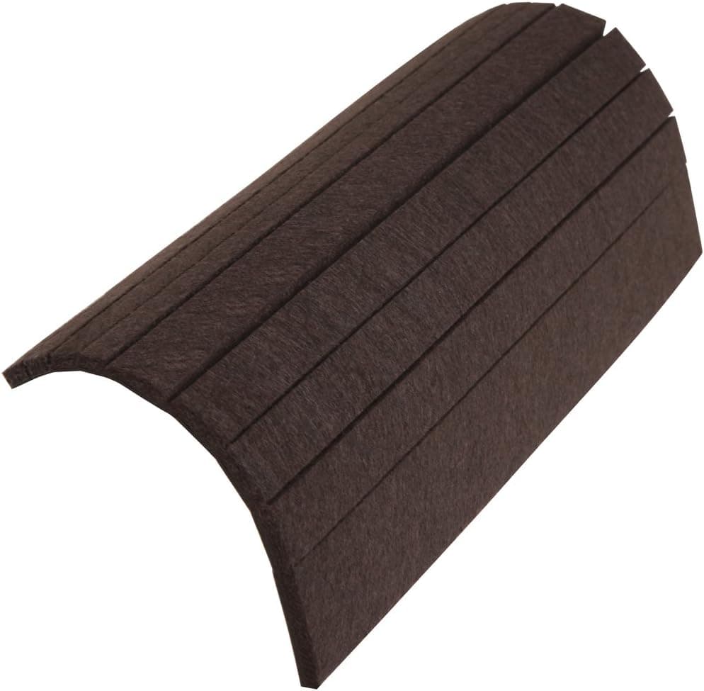 Self-Stick Pre-Cut Felt Blanket (18 piece) - Strips, Walnut Brown