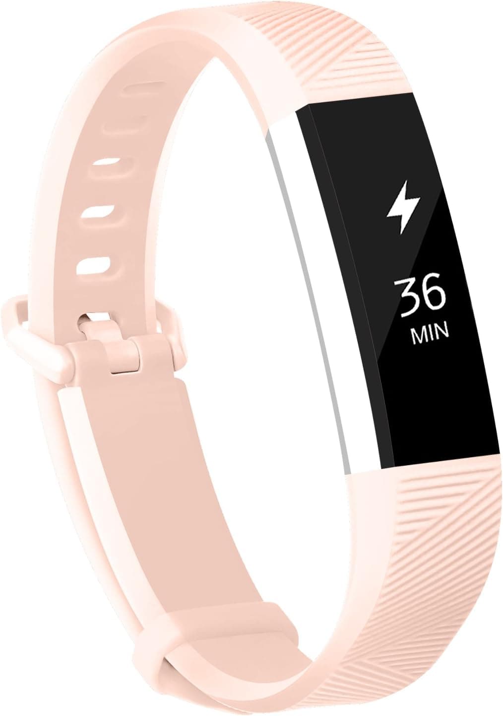 Adepoy Fitbit Alta Bands and Alta HR Bands, Newest Adjustable Replacement Wristband with Secure Metal Clasp for Fitbit Alta HR and Fitbit Alta