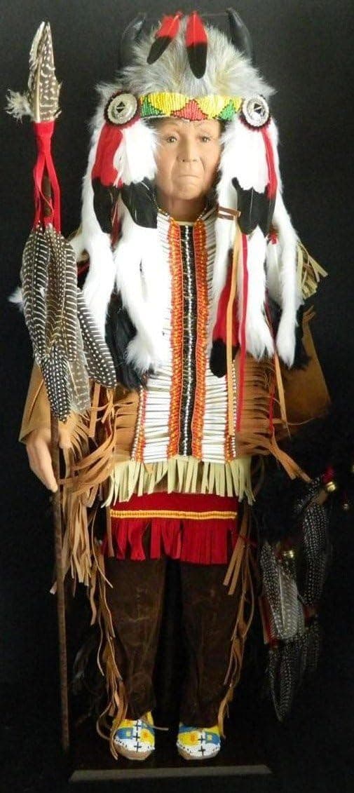 Running Bull Indian Doll By Nanci From The Timeless Collection(As Pictured)