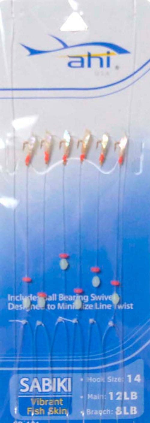 Ahi USA Glow Fish Skin, Size 6