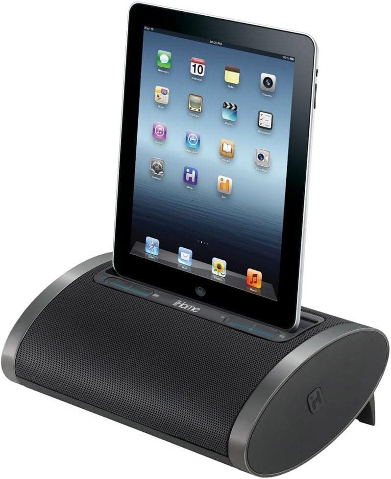 iHome iD48BVC Portable Rechargeable Speaker for iPad/iPhone/iPod
