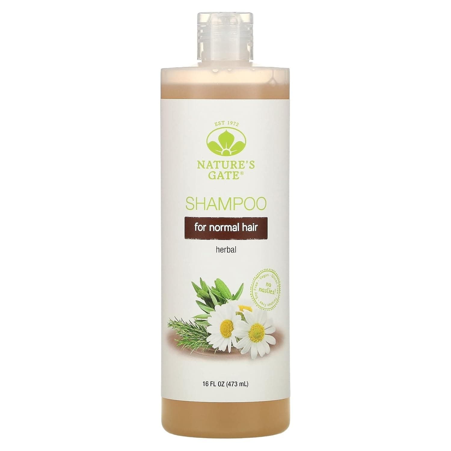Nature's Gate Herbal Daily Cleansing Shampoo - 18 fl oz (Packaging May Vary)