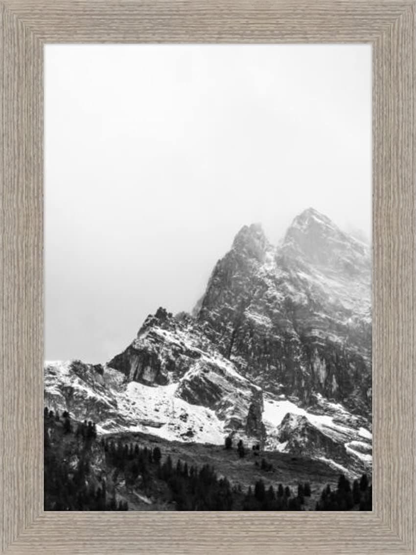 Frame It Easy 10 x 14 Rustic Gray Wood Frame (Derby)