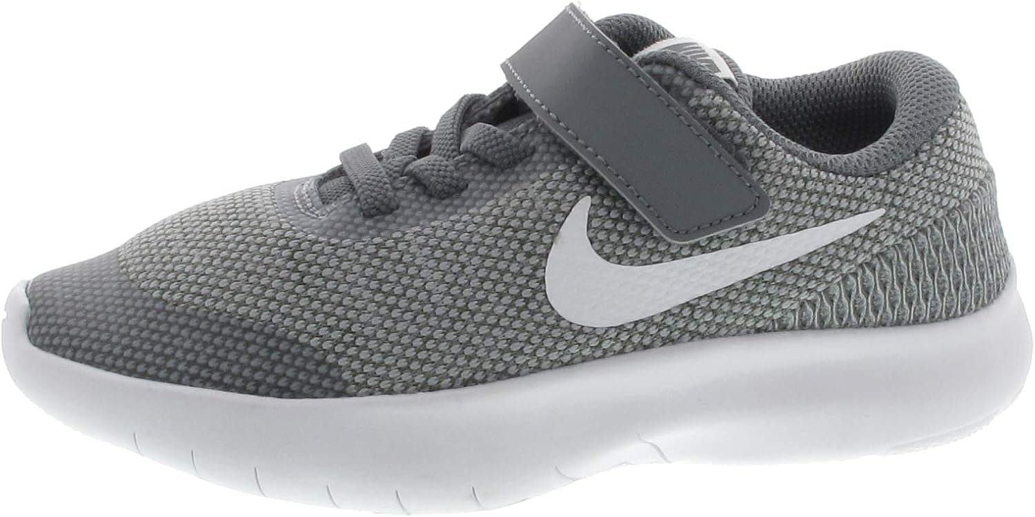 Nike Kids Flex Experience RN 7 (PSV) Running Shoes (11 M US Little Kid, Wolf Grey/White/Cool Grey)