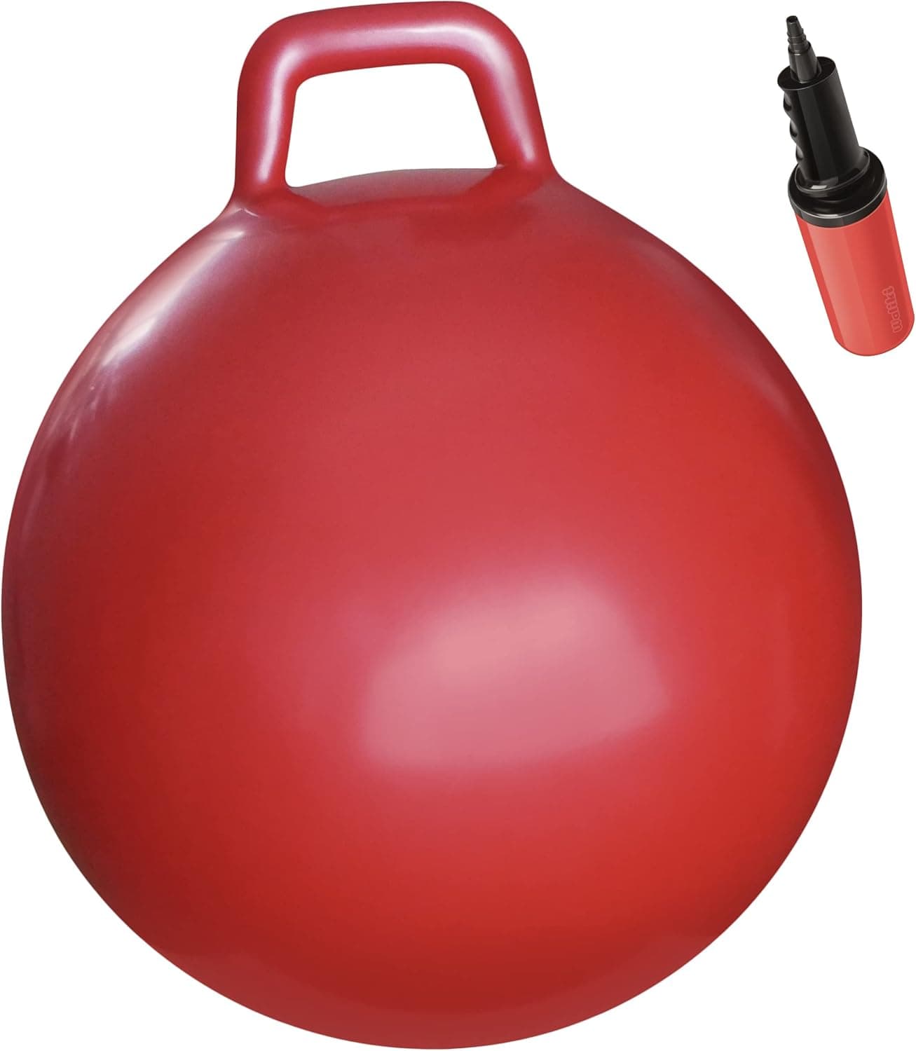 WALIKI Hopper Ball| Hippity Hop | Jumping Hopping Therapy Ball | Relay Races | Red 18” (Ages: 3-6 (18"/45CM)
