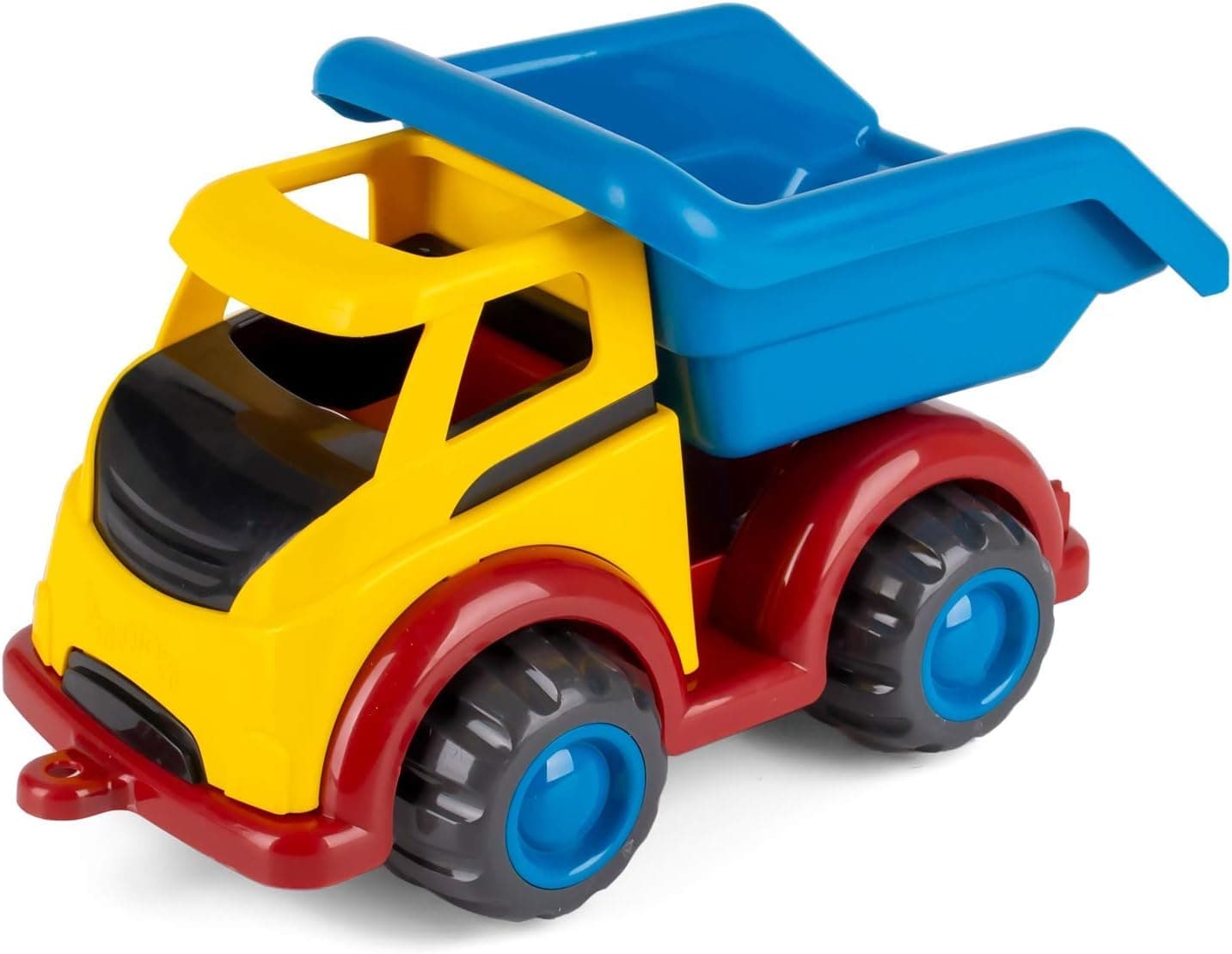 Viking Toys Mighty Tipper Toy Dump Truck - Large 11" Construction Vehicle with Big Wheels, Dishwasher-Safe, for Kids Ages 1 Year and Up