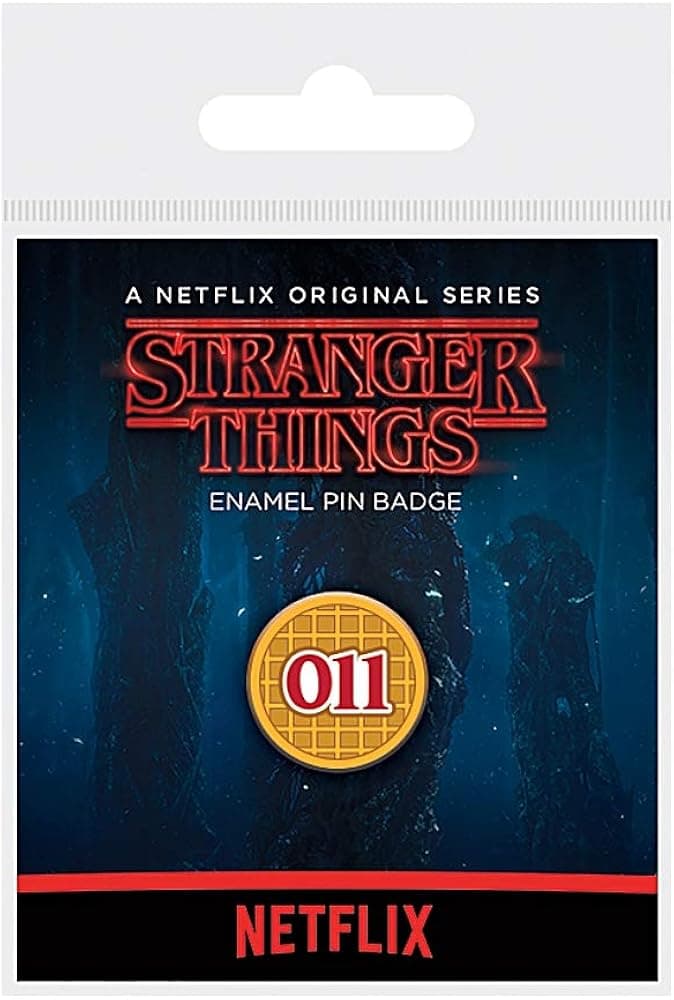 Pyramid International Genuine Stranger Things Eggo 011 Metal Pin Badge