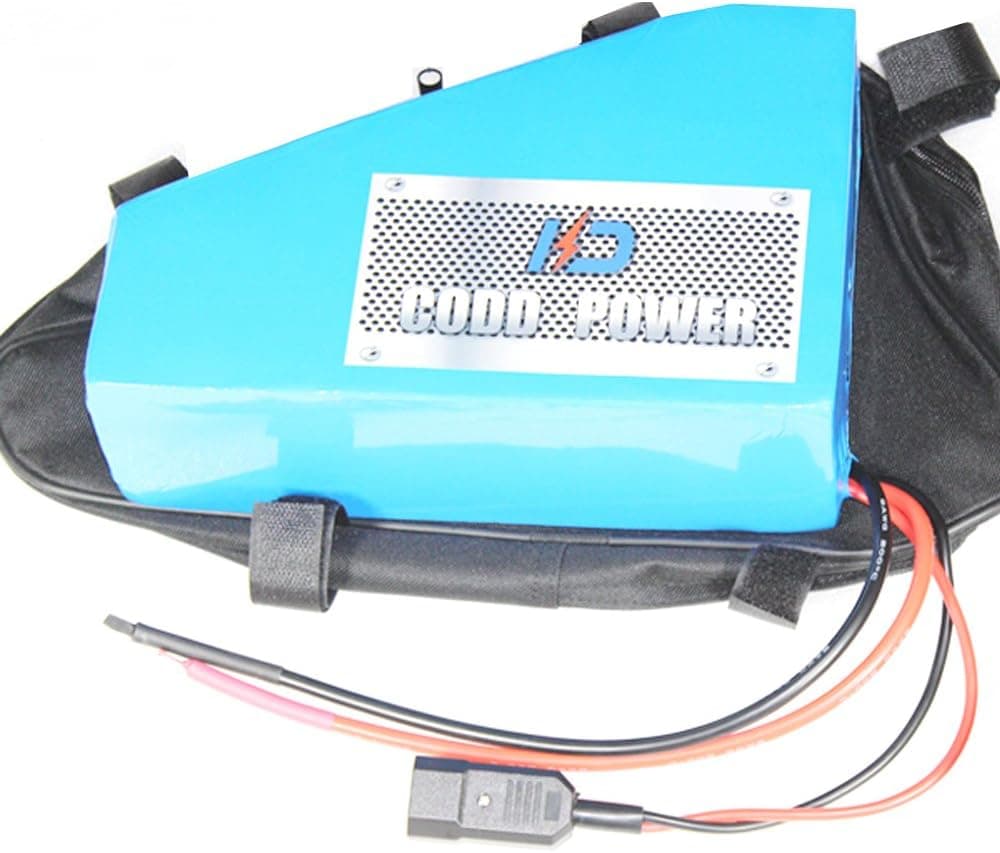 CODD POWER 60V 20AH Ebike Triangle Lithium ion Battery with Bag 60V 1000W Electric Motorcycle Scooter Battery Pack