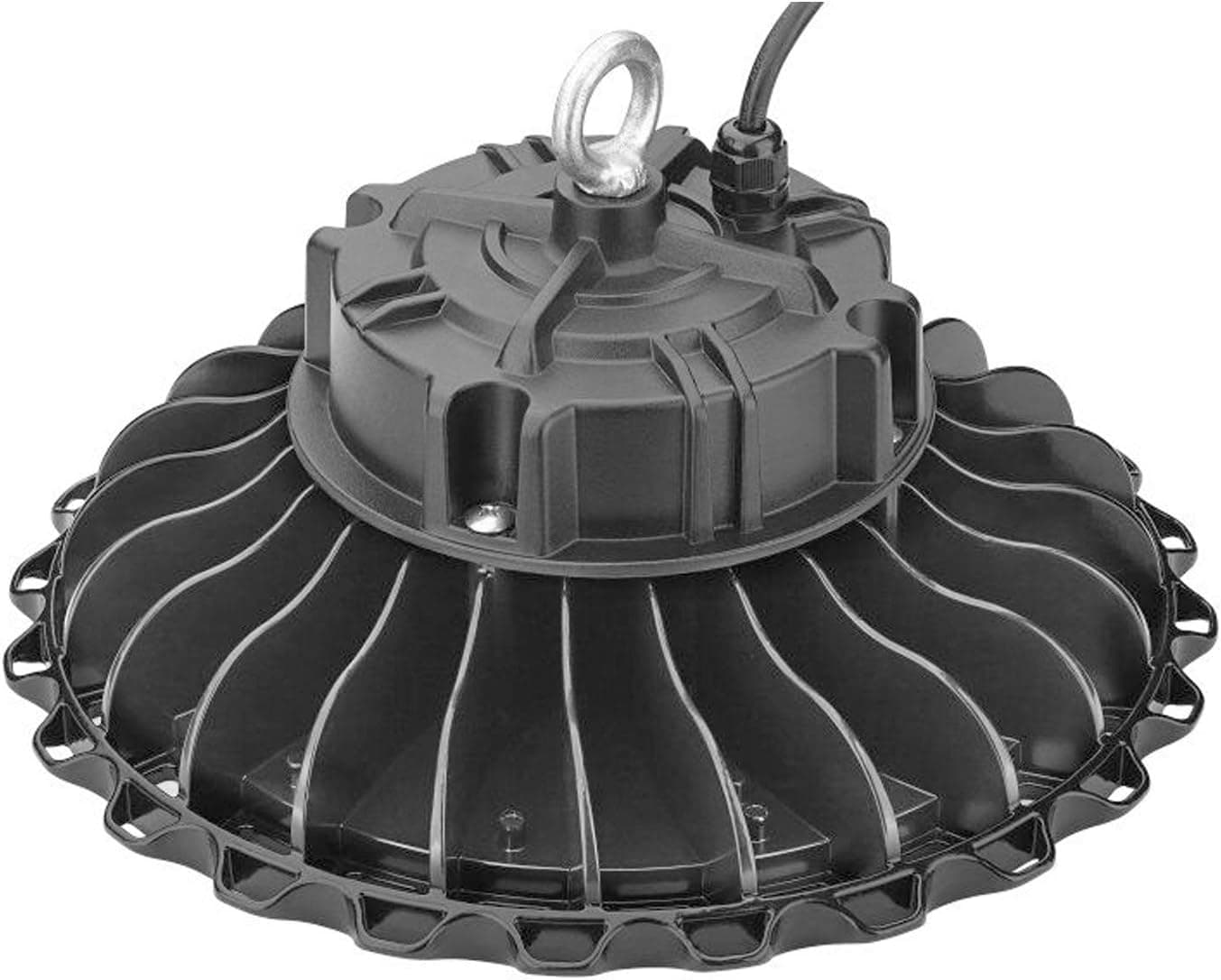 1000LE 150W UFO LED High Bay Light, 18,760Lm, (600W Eq.), 0-10V Dimmable, AC110-277V, 5000K, IP65, Warehouse High Bay Light Fixture