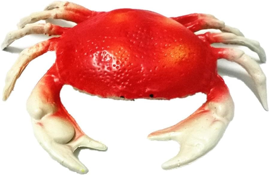 Sweet Family Plastic Crab Artificial Fake Marine Creatures Teaching Props Photography Painting Model Hotel Window Display