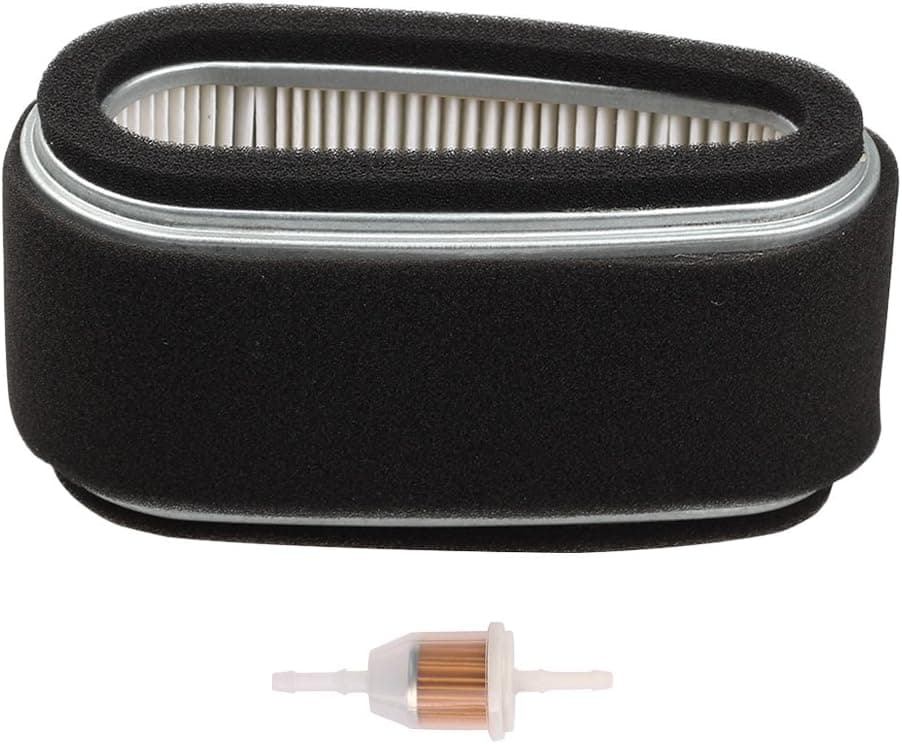 Harbot Air Filter with Pre-Cleaner Fuel Filter for Kawasaki 11013-2141 11013-2110 11013-2109 FC400V FC420V John Deere M97211 M74285 170 175 LX172 LX176 Gravely 21391300 Lawn Mower