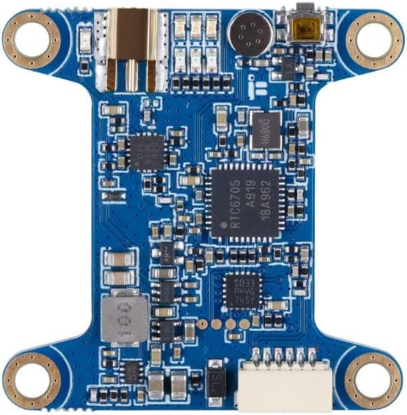 iFlight The Force 5.8GHz 48CH PIT/25mw/200mw/600mw VTX Transmitter with Pigtail + MMCX to SMA Female Connector Adapter for FPV Antenna for FPV Racing Drone