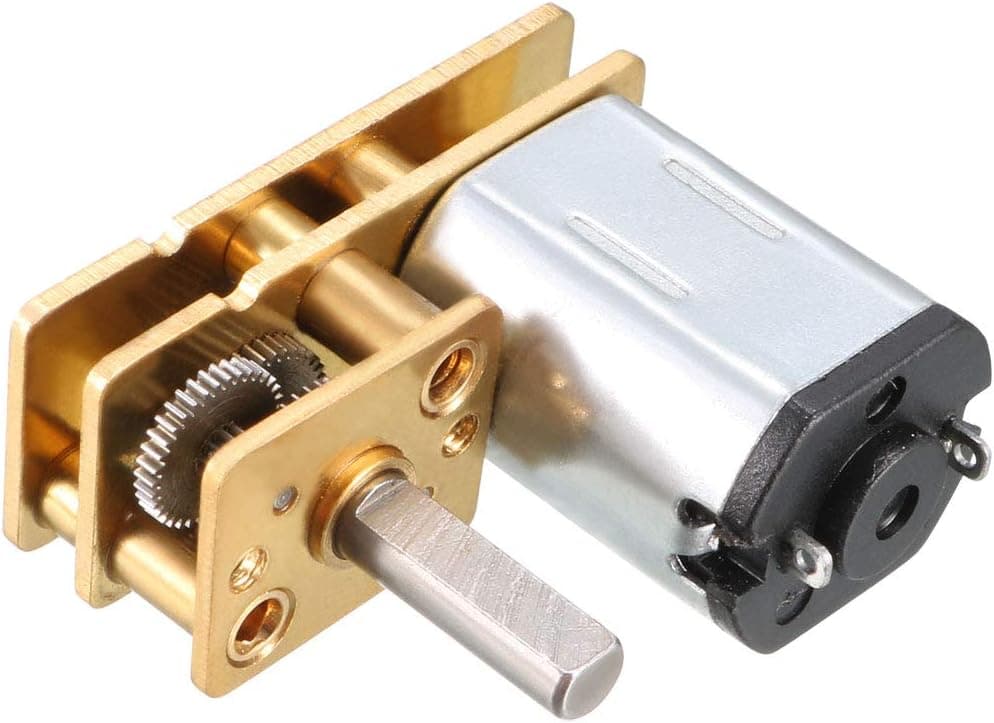 uxcell DC 6V 50RPM Micro Speed Reduction Motor Gear Box Motor for RC Car Robot Model DIY Engine Toy
