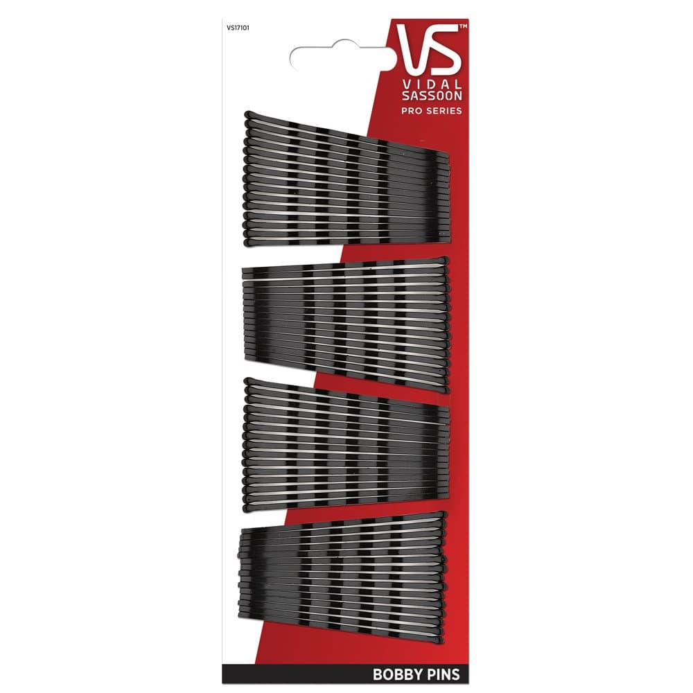 Vidal Sassoon Bobby Pins, Black, 60 Count