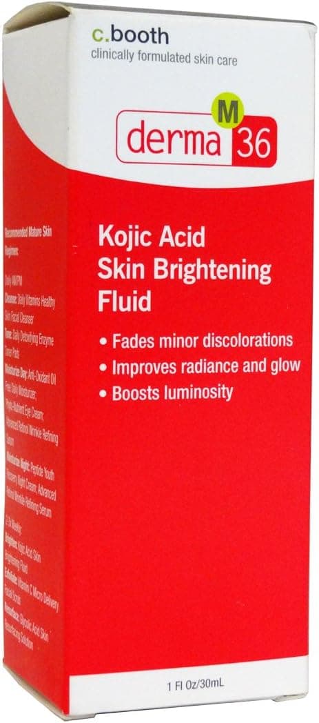 C. Booth Skin Brightening Fluid, Kojic Acid 1 fl oz (30 ml)