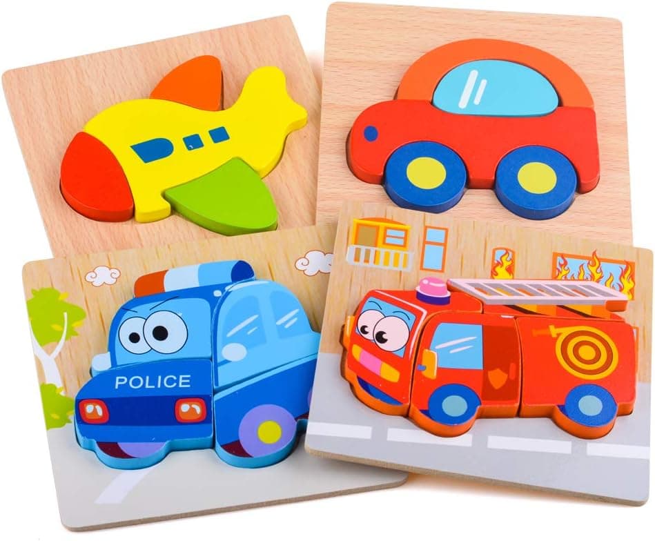 Toys for 1 2 3 Year Old Girls Baby, Puzzles Toys Gift for 12-24 Month Baby Boys Puzzles Jigsaw Toy for One Two Year Old Chilrens Girl Birthday Gift for 1 2 3 Toddler Boy