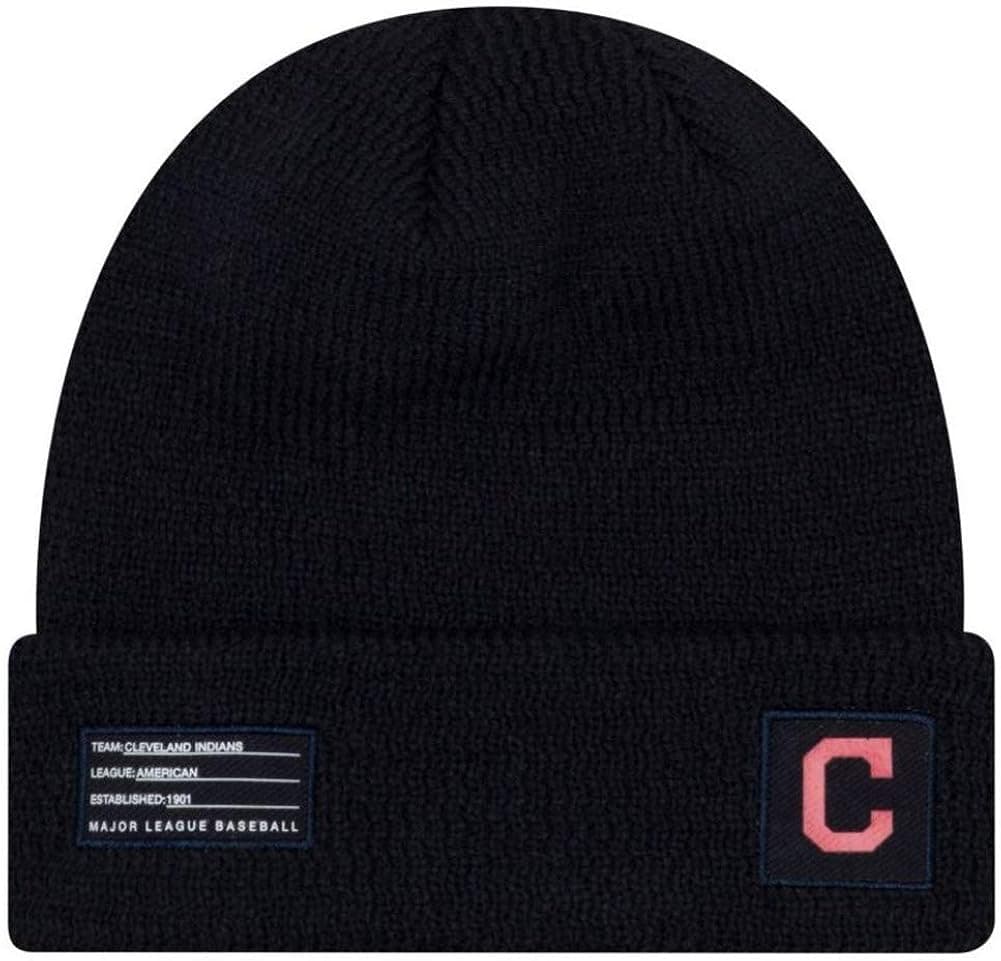 New Era Detroit Tiger Beanie Road MLB 2018-19 On Field Sport Knit Cap Navy Blue Adult One Size