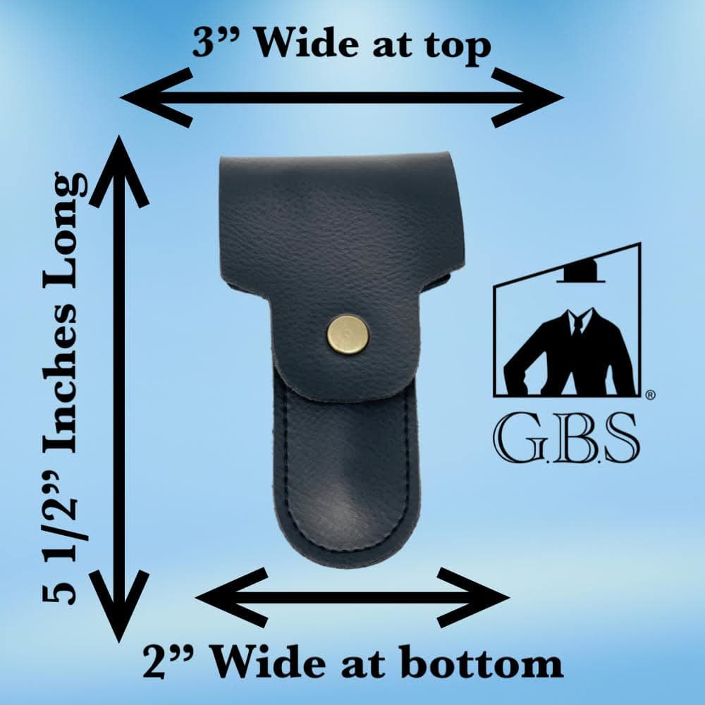 G.B.S Double Edge Safety Razor Protective Case and Travel Case