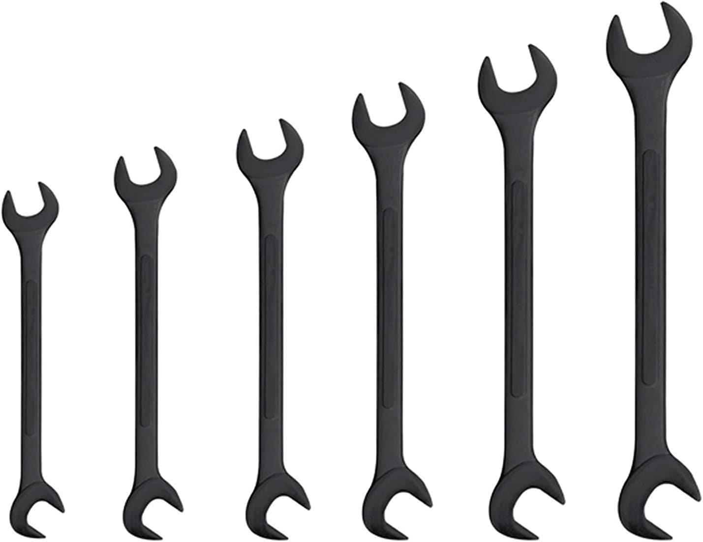 Neiko 03127A Black Oxide Jumbo Angle Wrench Set (6 Piece)