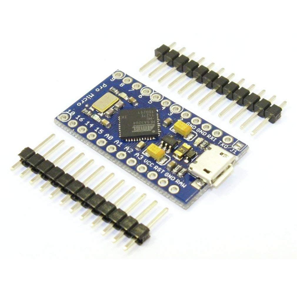 FTCBlock Pro Micro ATmega32U4 5V/16MHz Module Board with 2 Row pin Header for arduino Leonardo Replace ATmega328 Pro Mini (1pcs)