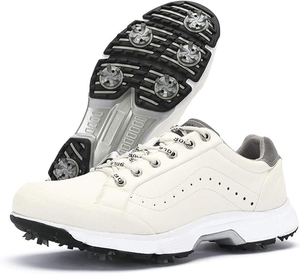 THESTRON 2021 Men Golf Shoes Professional Spikes Golf Sport Sneakers Waterproof Mens Trainers Golfing