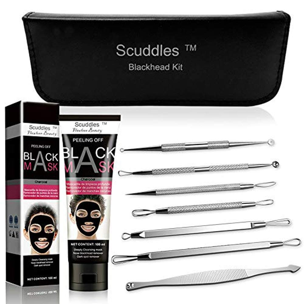 Scuddles Black head mask and Tools