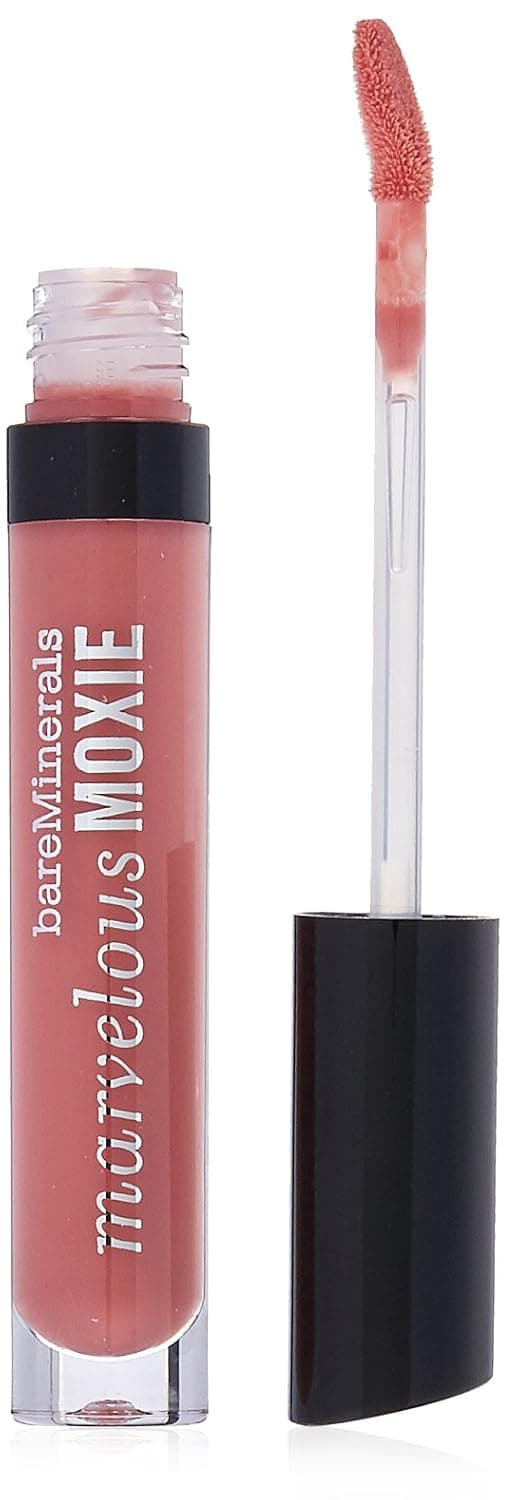 bareMinerals Marvelous Moxie Lip Gloss, Rebel, 0.15 Fluid Ounce
