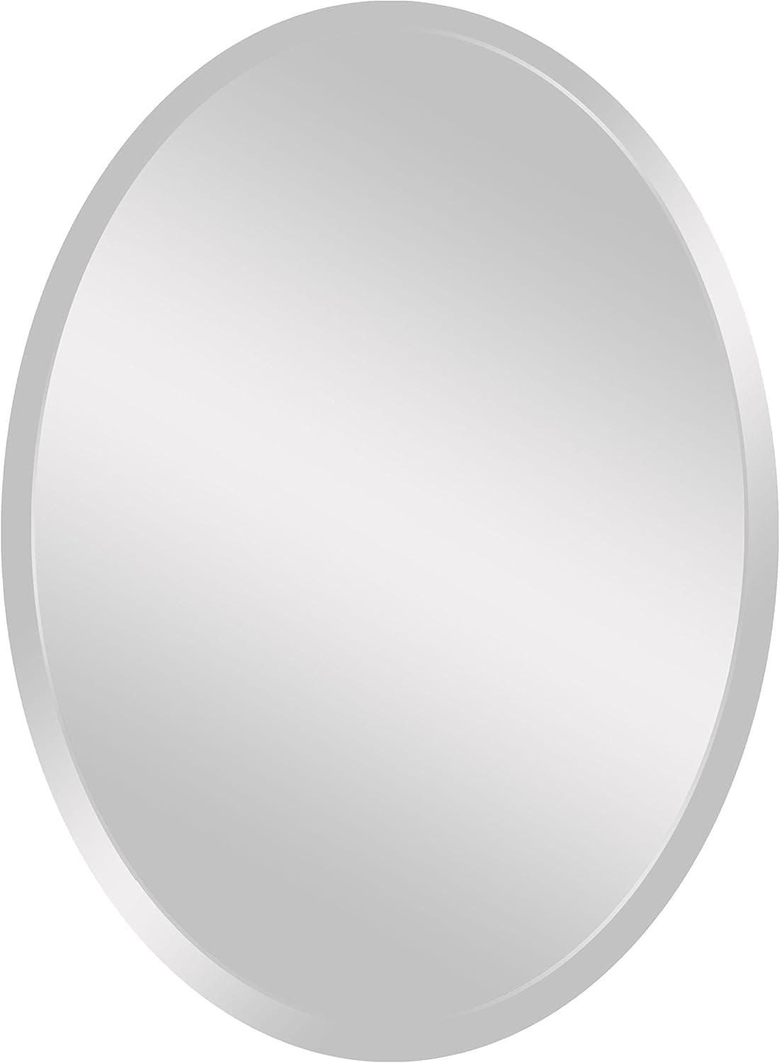 Spancraft Glass 206-2230 Oval Beveled Mirror, 22" x 30"