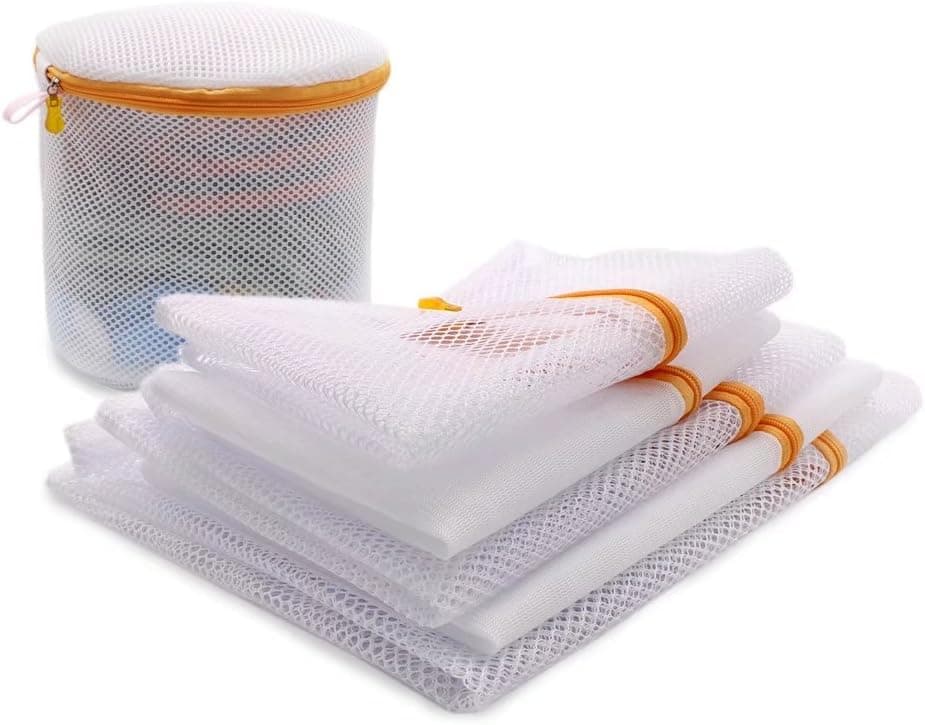 Mesh Laundry Bag For Delicates Lingeries Underwear Bra Travel Bag (Pack of 6)