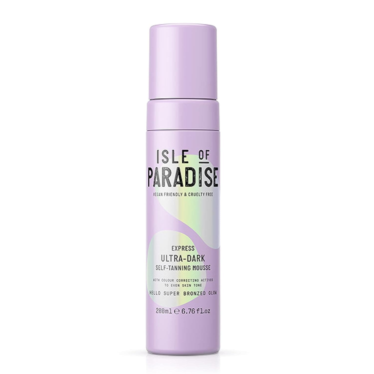 Isle of Paradise Express Mousse, Ultra Dark (Super Bronzed Glow) - Hydrating Self Tan Foam, Vegan and Cruelty Free, 6.76 Fl Oz