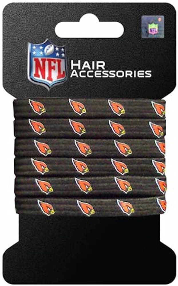 NFL Elastic Ponytail Bands, 6-Piece Set