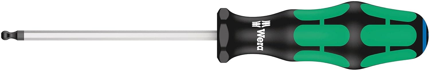 Wera 05022905001 Ball end Screwdriver for Hexagon Socket Screws 352-5/32x100mm