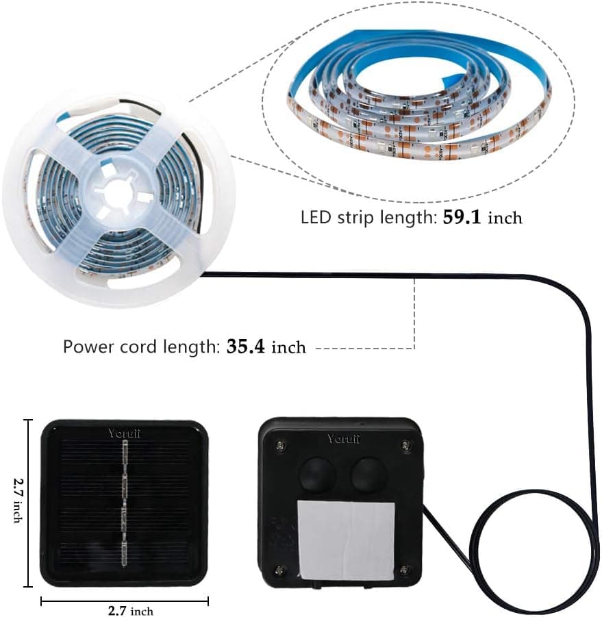 Yoruii LED Basketball Lights Basketball Rim LED Light Swish Solar Rim Light Perfect for Outdoor Night Play Children Adult Training Game and Parties