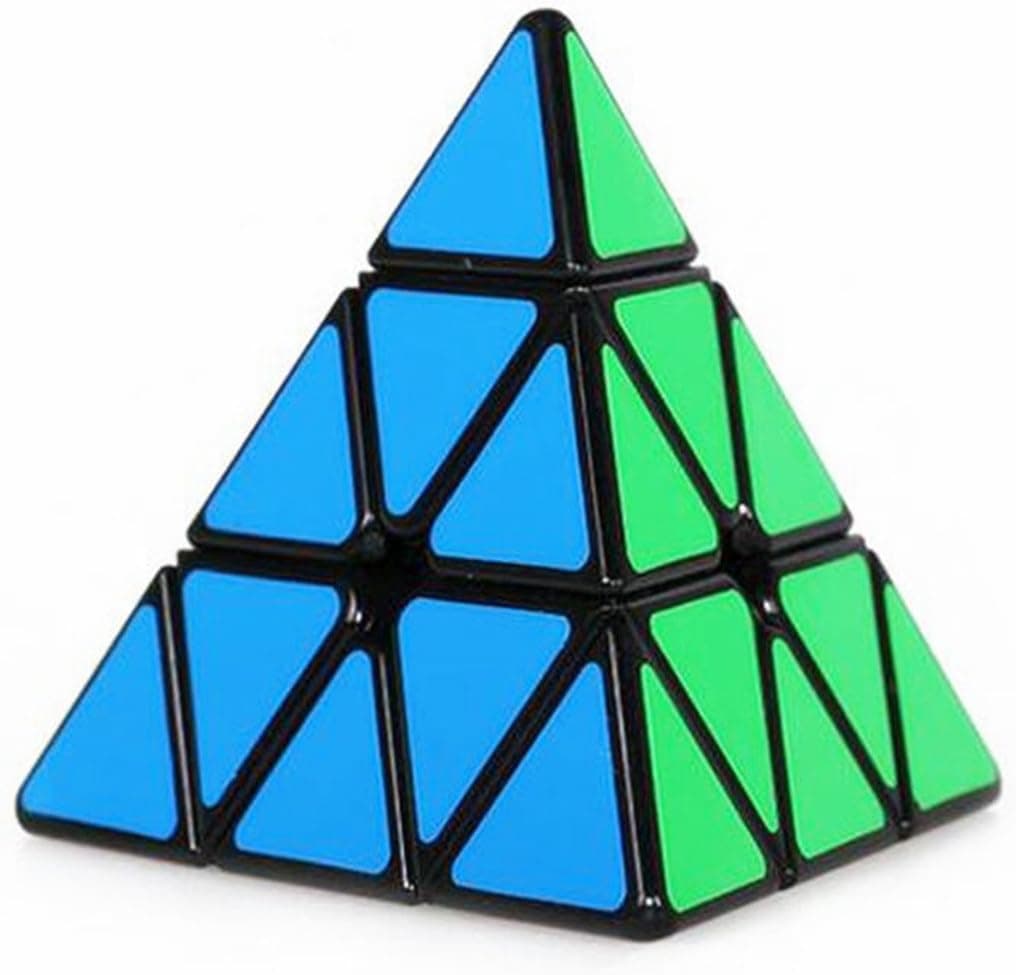 CuberSpeed Shengshou Pyramid Black Magic Cube Shengshou Legend Pyramid Black Speed Cube
