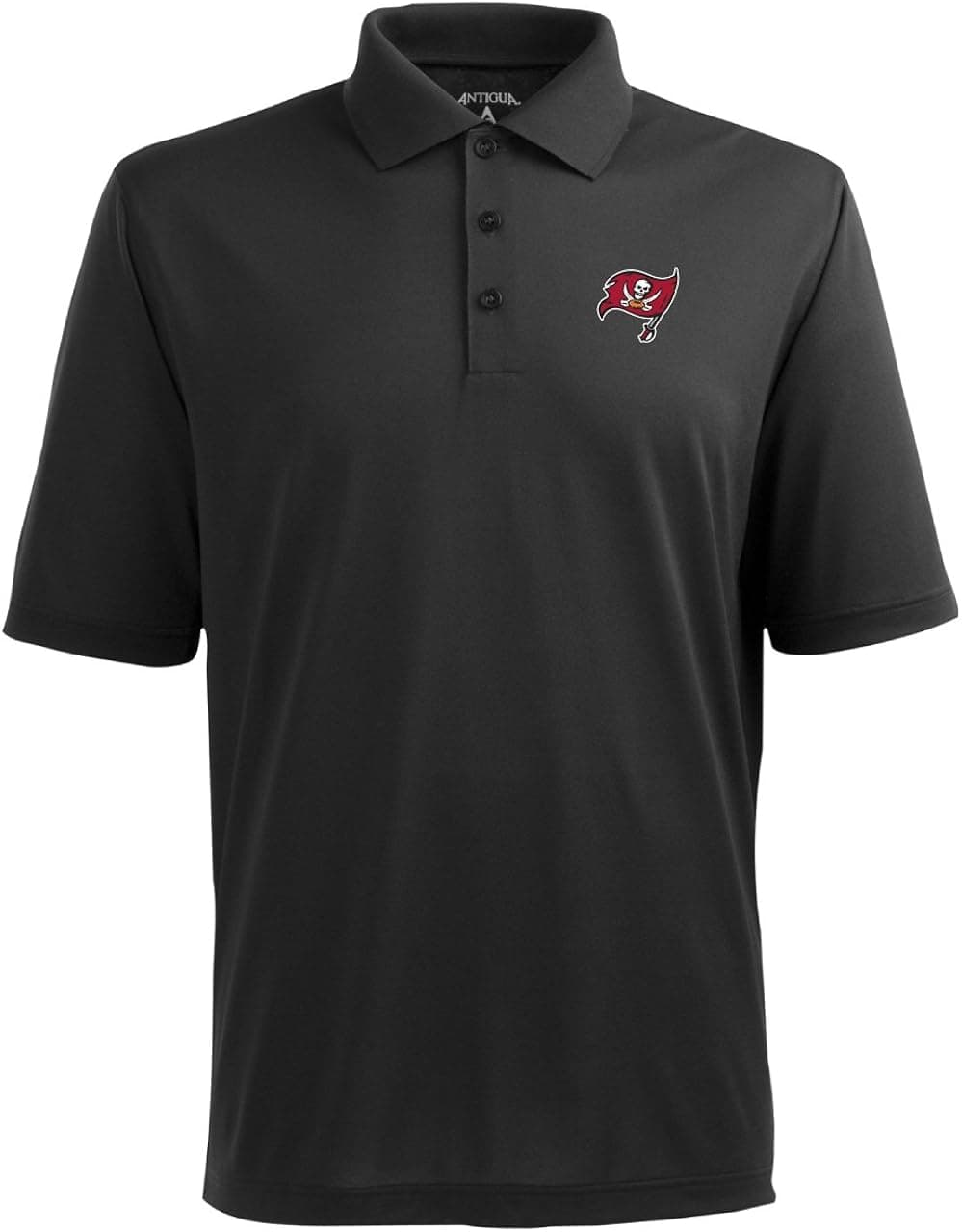 NFL Men's Tampa Bay Buccaneers Pique Xtra Lite Desert Dry Polo Shirt