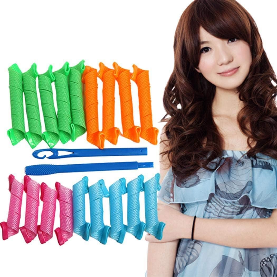 Meflying Durable DIY Hair Curler Home Hair Rollers Hair Styling T Hair Rollers