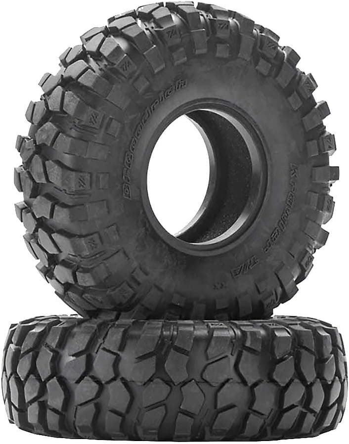 Axial AX31093 1.9 BFGoodrich Krawler T/A R35 (2): AXIC3093,Black
