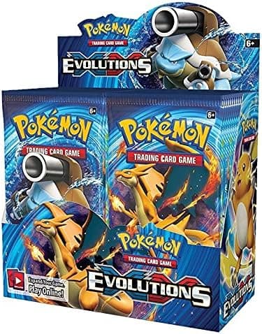 Pocket Monster TCG:Evolutions Booster Box（36 Packs）