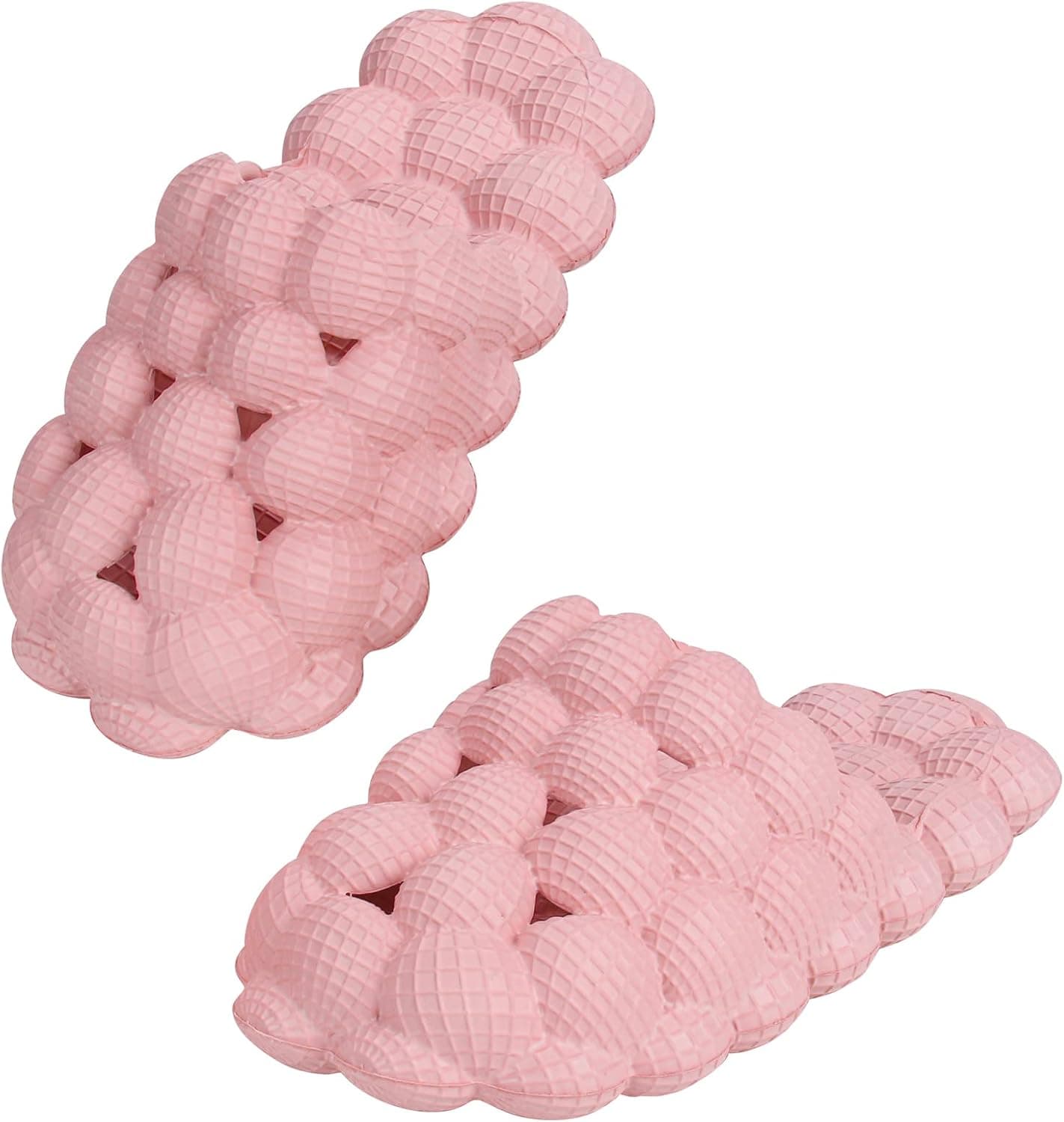 Eohsnem Kids Bubble Slides, Golf Ball Slides for Girls Boys Massage Bubble Slippers Kids Shower Sandals Indoor Outdoor