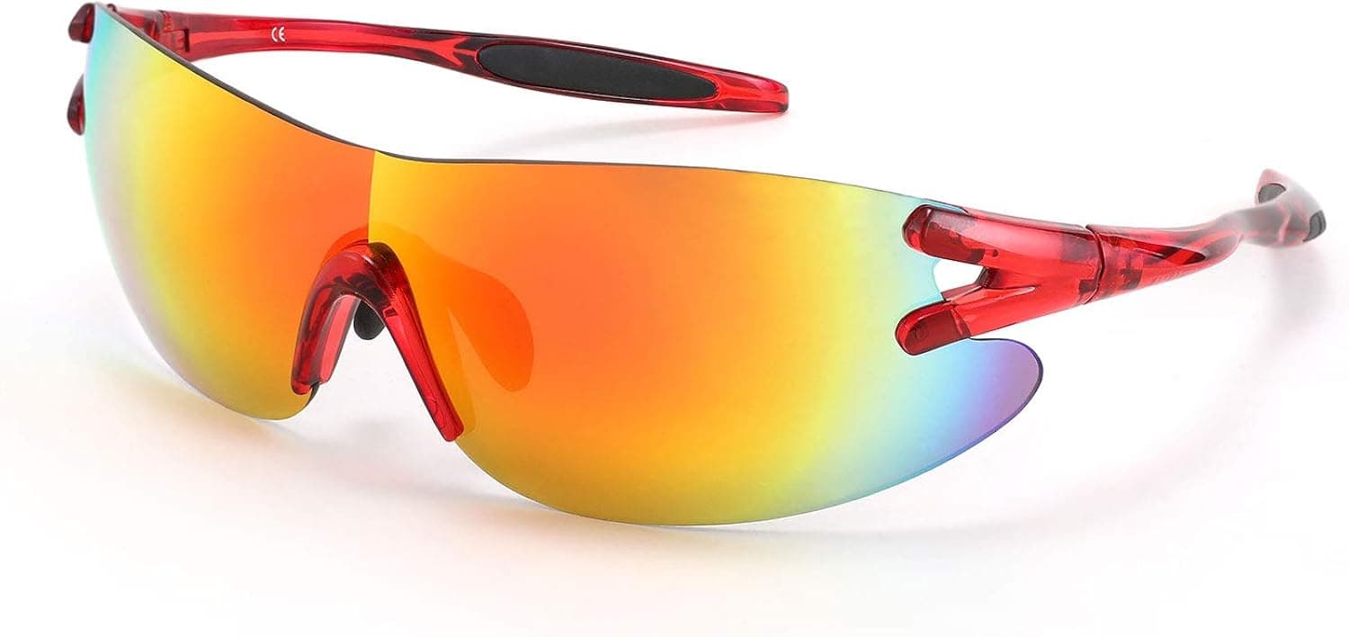 FEISEDY Rimless Windproof Sports Sunglasses Women Men Outdoor Cycling B9033