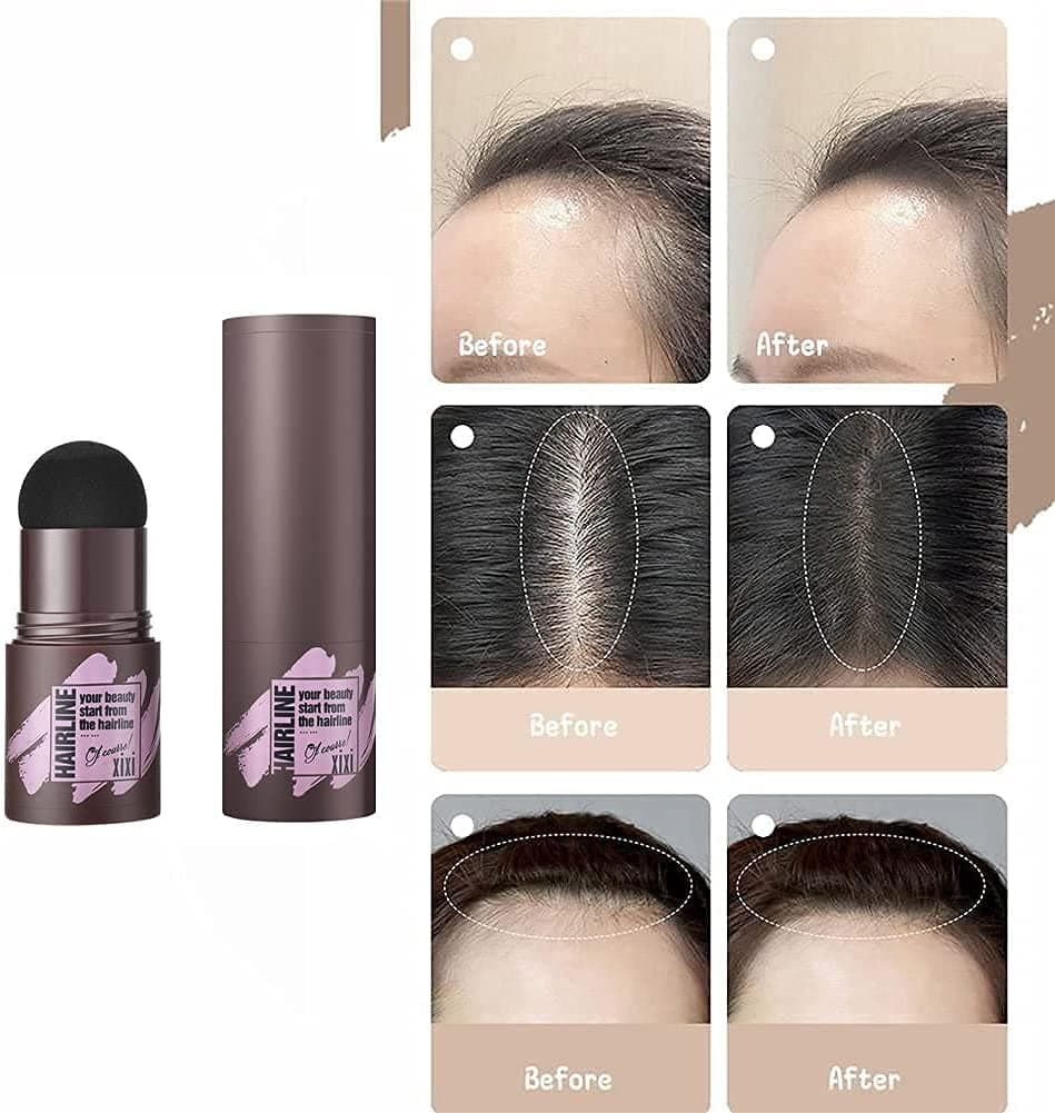 Eyebrow Stamp Waterproof, Brow Stamp Shaping Kit Eyebrow Definer,1-Step Brow Stamp + Shaping Kit, Eyebrow Stamp Women Makeup Tools (Light-brown)