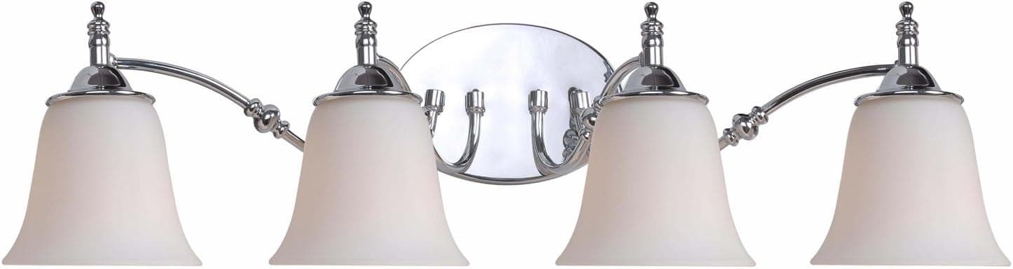 Kenroy Home 93514CH Rumson 4-Light Vanity Fixtures
