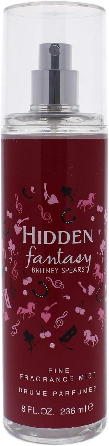 Hidden Fantasy by Britney Spears Fine Fragrance Mist Women's Perfume - 8.0 fl oz