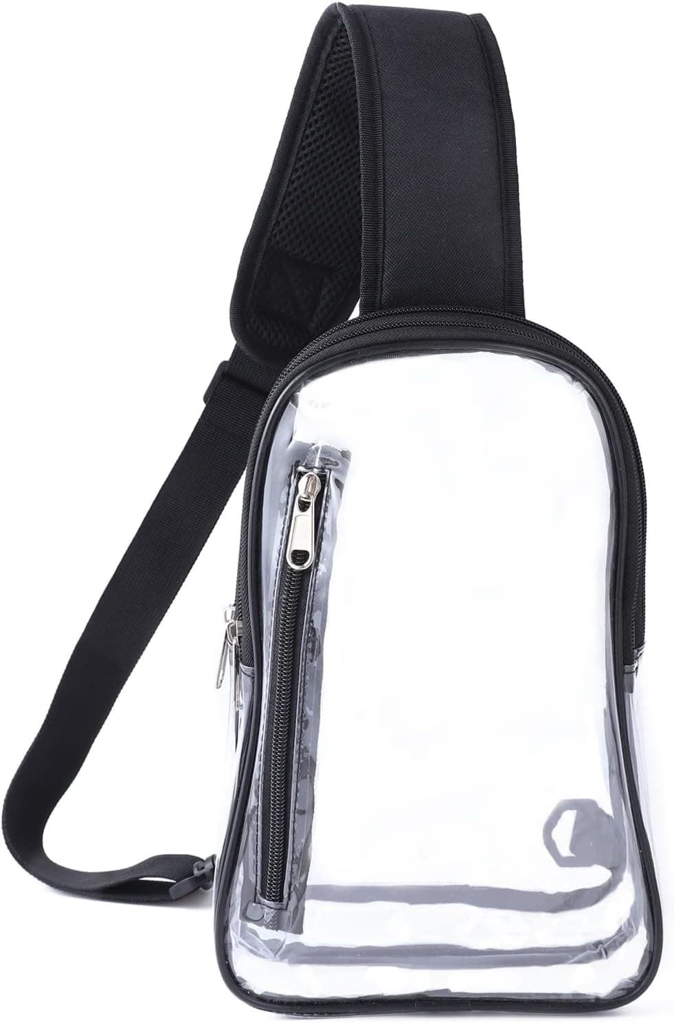 Clear Sling Bag, Clear Bag Stadium Approved, Clear Crossbody Fanny Pack for Women Men