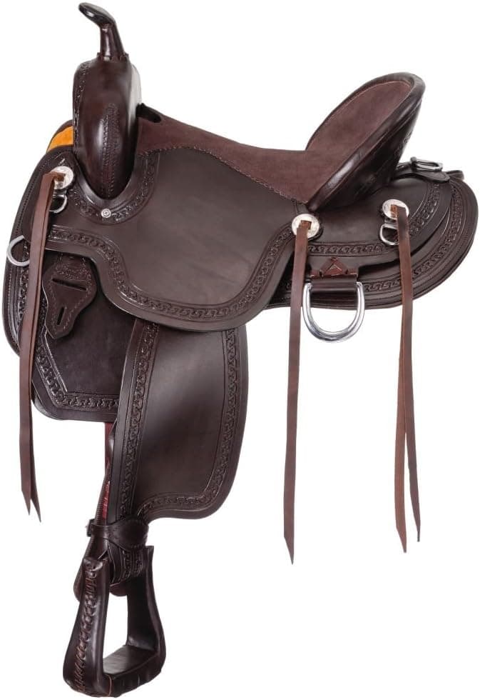 King Series Mesquite Mule Saddle