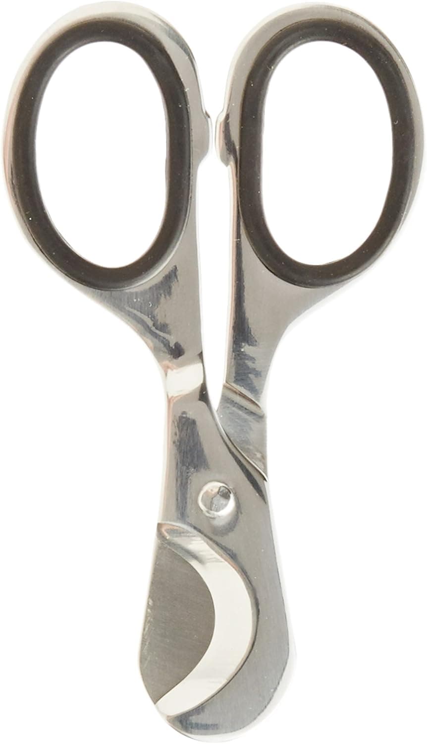 Visol "Hawk" Stainless Steel Cigar Scissors, Polished Finish, Chrome