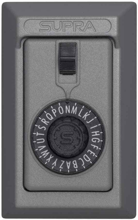 Kidde AccessPoint 001014 KeySafe Original 5-Key Permanent, Spin Dial, Titanium Gray