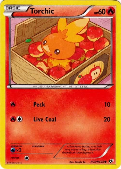 Pokemon - Torchic (RC5/RC25) - Legendary Treasures