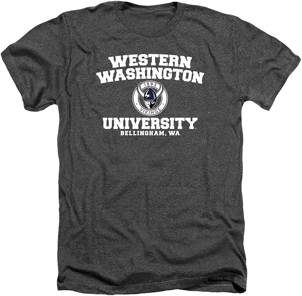 Western Washington University Official Circle Logo Unisex Adult T Shirt