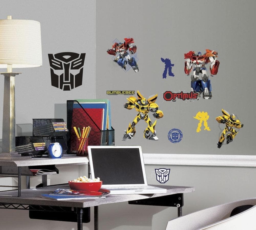 Transformers - Autobots Peel and Stick Wall Decal 10 x 18in